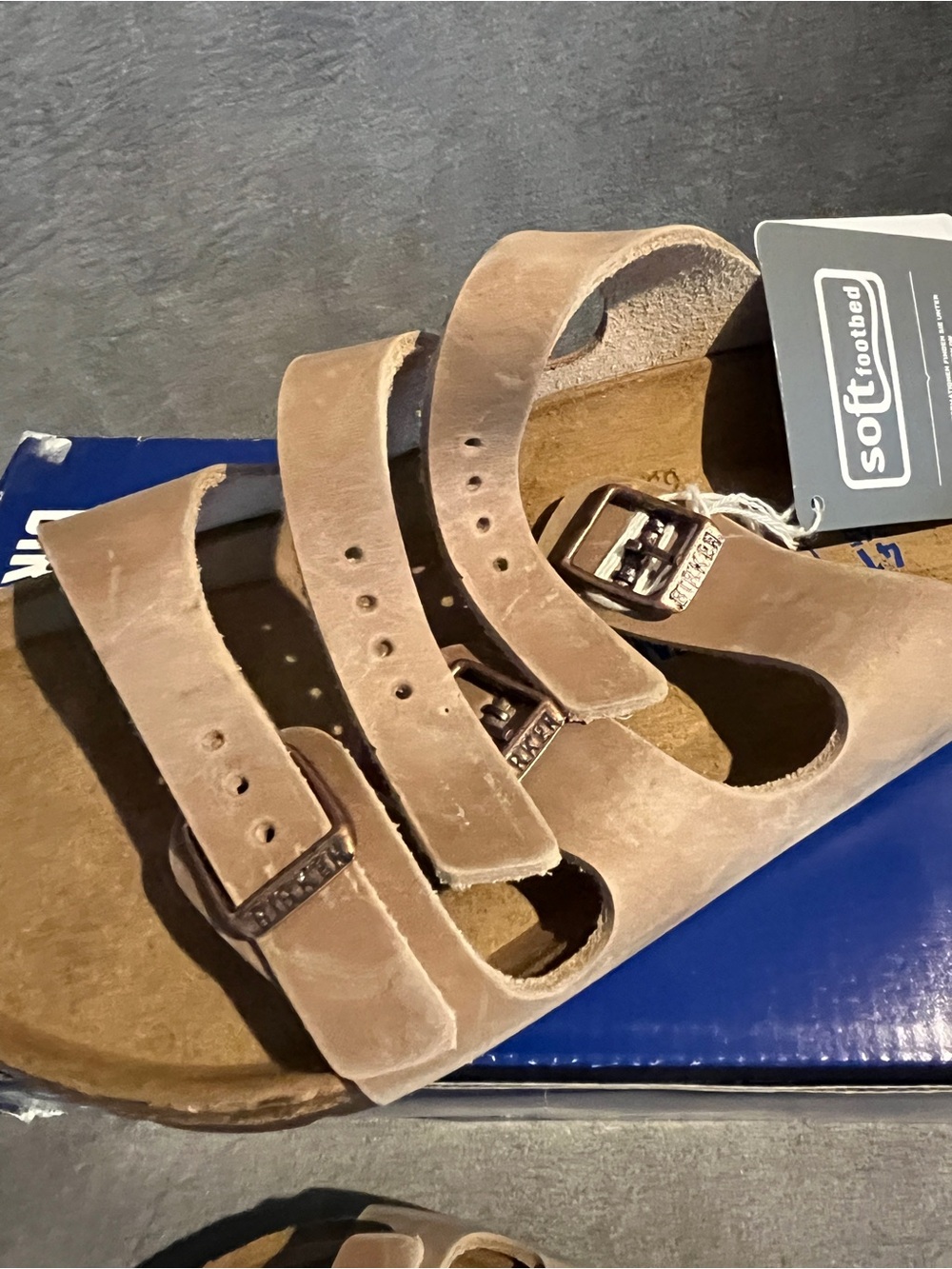 Birkenstock Women’s Florida Sandals Tabacco Size 10 US 41 EU - Picture 9 of 16